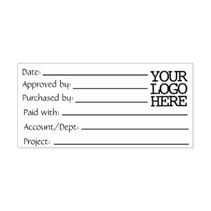 Accounting Purchase Project Invoice Approval Rubber Stamp