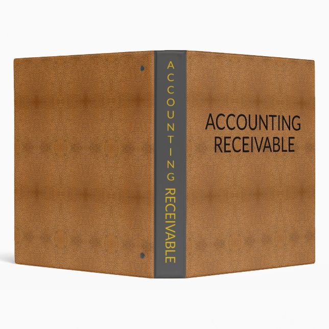 ACCOUNTING RECEIVABLE 3 RING BINDER (Background)