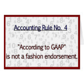 Accounting Rule GAAP (Front Horizontal)