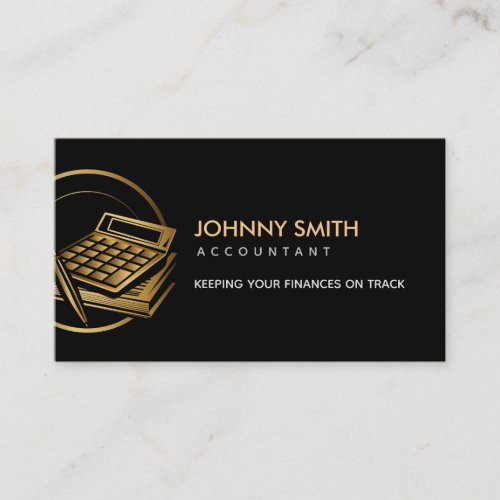 Accounting Slogans Business Card