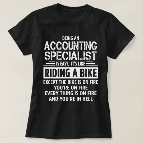 Accounting Specialist T_Shirt