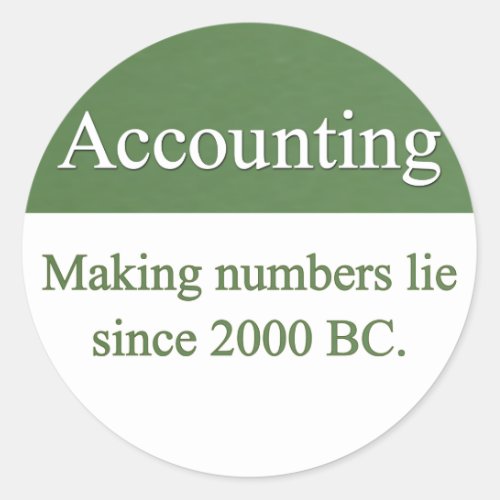 Accounting Stickers