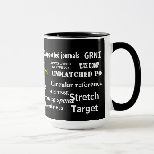 Accounting Swear Words Accountant Humor Mug