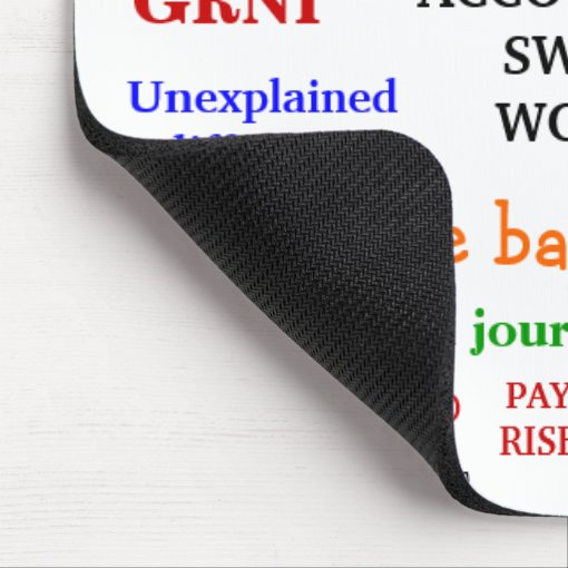 Accounting Swear Words Accounting Expletives Mouse Pad Zazzle 