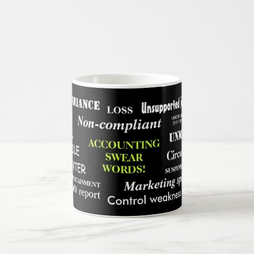 Accounting Swear Words Annoying Funny Accountant Coffee Mug