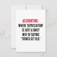 Accounting Where 'depreciation' is just a fancy w