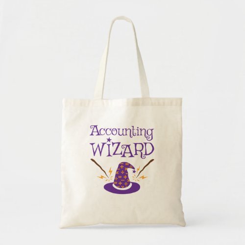 Accounting Wizard CPA Certified Public Accountant Tote Bag