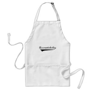 Accountoholic Adult Apron