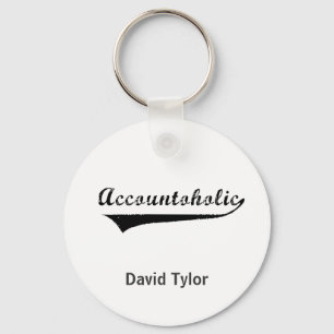 Accountoholic Keychain