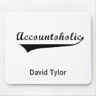 Accountoholic Mouse Pad