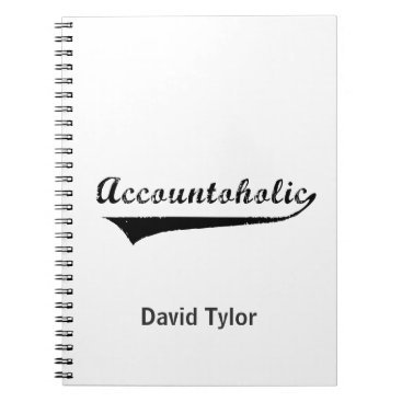 Accountoholic Notebook