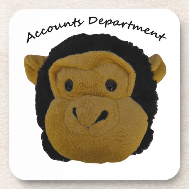 Accounts Department Beverage Coaster (Front)