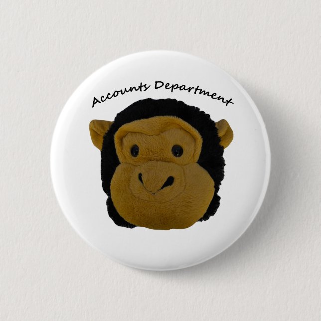 Accounts Department Pinback Button (Front)
