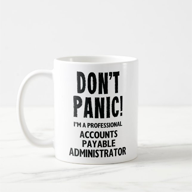 Accounts Payable Administrator Coffee Mug (Left)