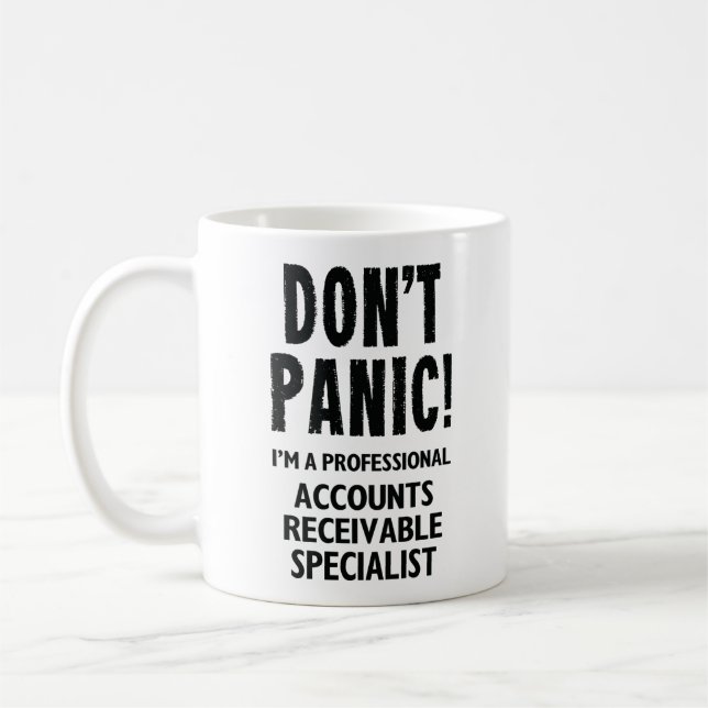 Accounts Receivable Specialist Coffee Mug (Left)