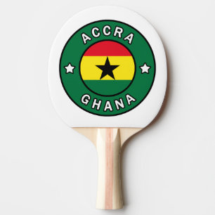 Accra Ghana Ping-Pong Paddle
