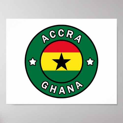 Accra Ghana Poster