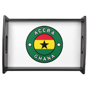 Accra Ghana Serving Tray