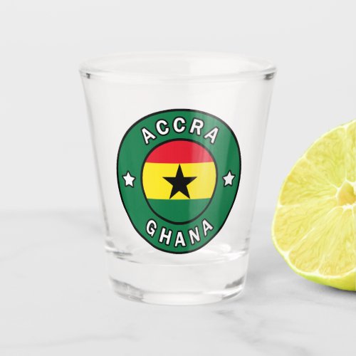 Accra Ghana Shot Glass