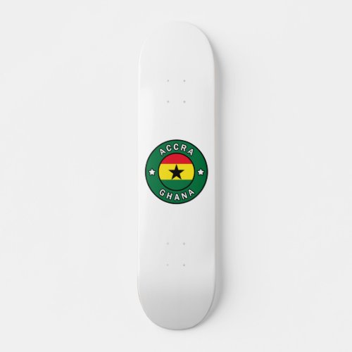 Accra Ghana Skateboard Deck