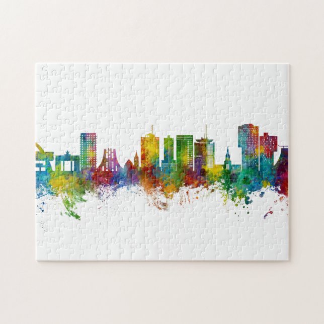 Accra Ghana Skyline Jigsaw Puzzle (Horizontal)