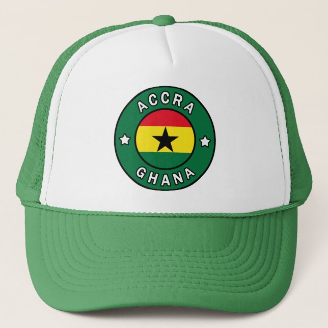 Accra Ghana Trucker Hat (Front)