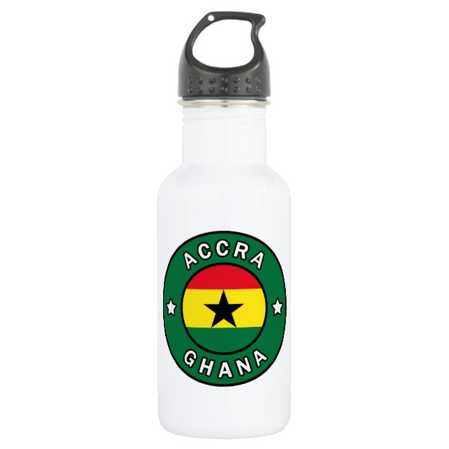 Accra Ghana Water Bottle (Front)