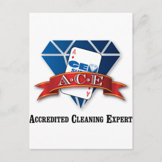 Accredited Cleaning Expert Postcard