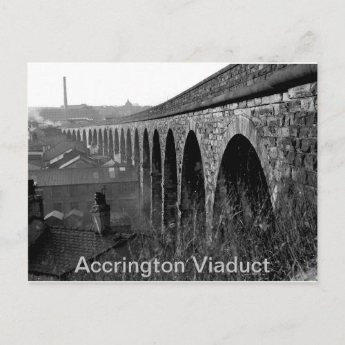 Accrington Viaduct Postcard