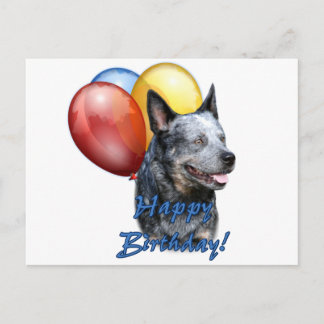 ACD Happy Birthday Balloons Postcard