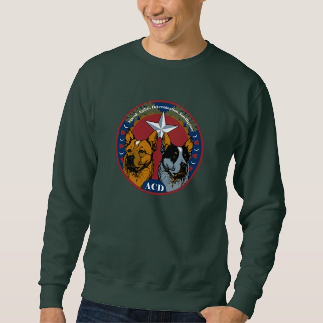 ACD: Speed, Agility, Determination, Intelligence Sweatshirt (Front)