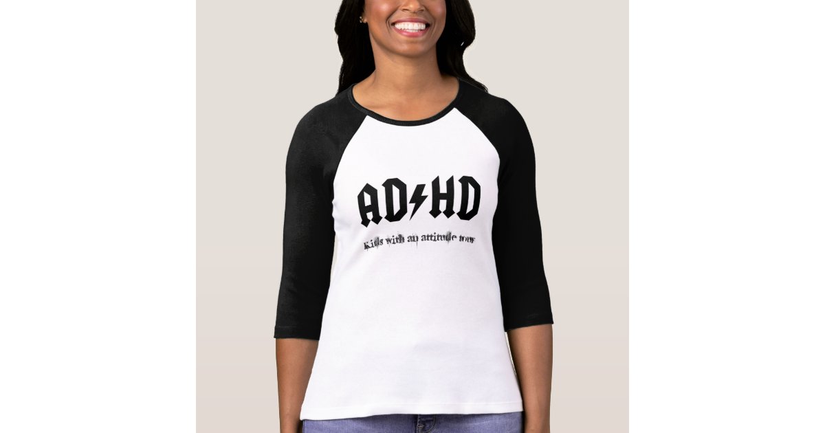 ACDC ADHD Tour T shirt | Zazzle