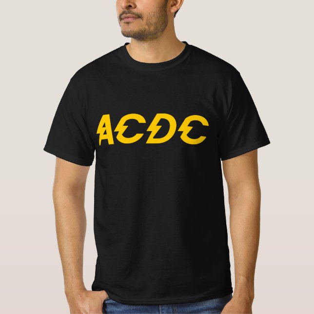 ACDC DEATH METAL MUSIC BAND FANS LOVERS T-Shirt (Front)