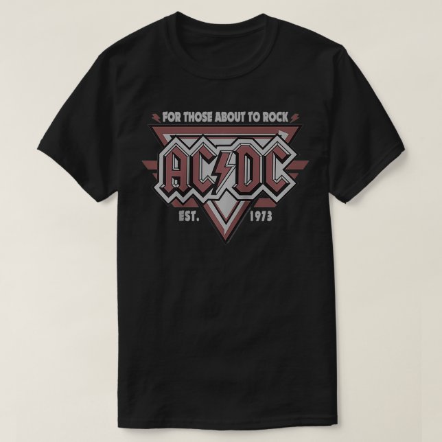 ACDC - Est T-Shirt (Design Front)