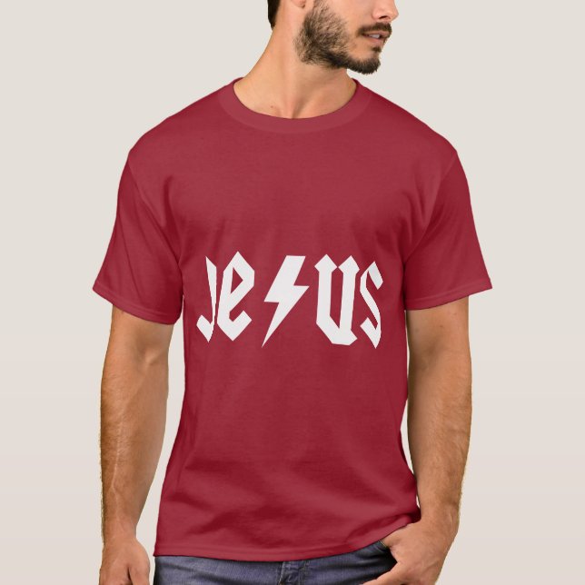 ACDC Jesus T-Shirt (Front)