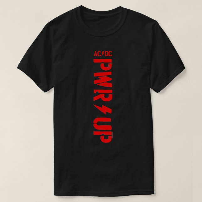 ACDC  PWR UP  T-Shirt (Design Front)