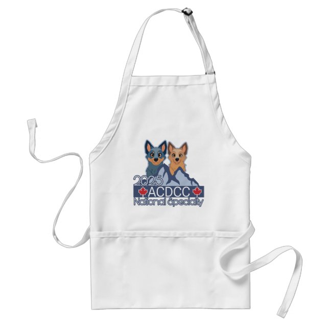 ACDCC 2025 Nationals (Pockets!) Adult Apron (Front)