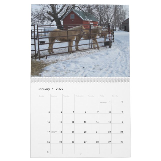 ACDHA 2015 Calendar (Jan 2027)