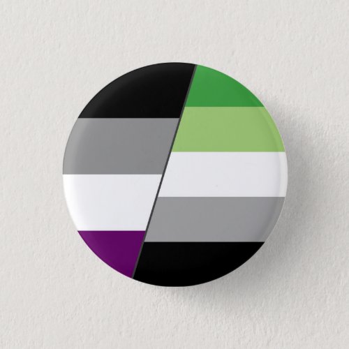Ace and Aromantic Flag Button