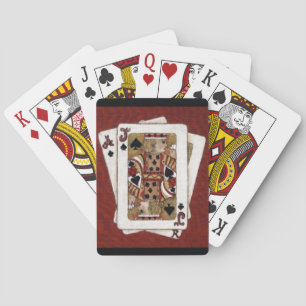 Ace And Jack Playing Cards by K. Hubler