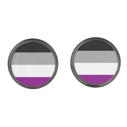 Ace Asexual Pride Flag Cufflinks