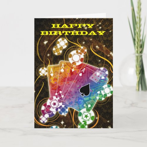 Ace Birthday card