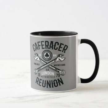 Ace Cafe Racer Reunion Work Hard Wrench Hard Ride Mug by robby1982 at Zazzle