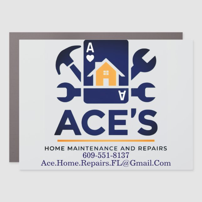 ACE Car Magnet (Front)