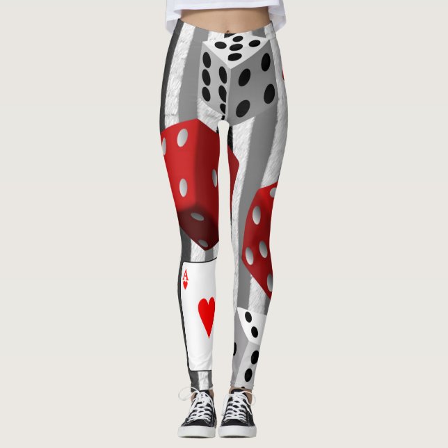Ace Cards Leggings Long (Front)