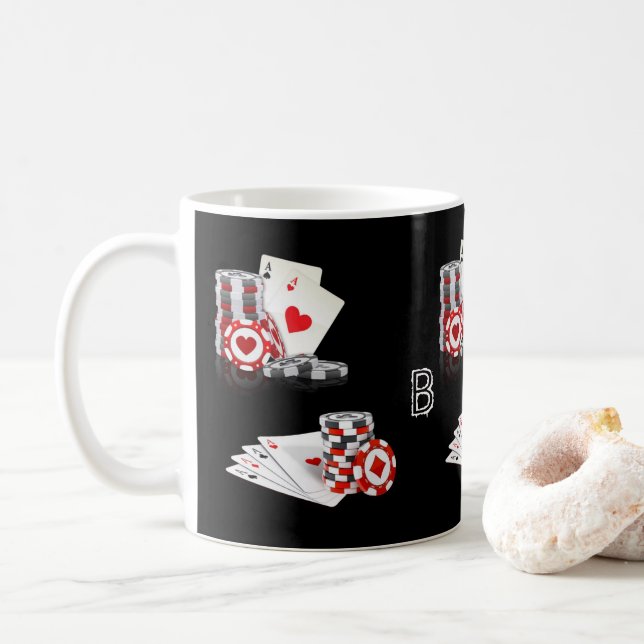 Ace Cards Mug (With Donut)