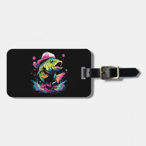 Ace fish 4 luggage tag