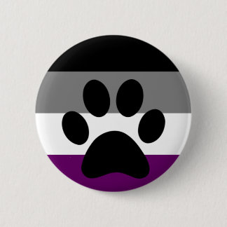Ace furry pinback button