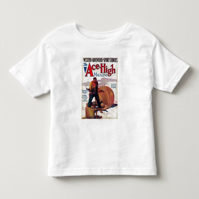 Ace High Magazine Cover 2 Toddler T-shirt (Front)