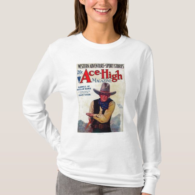 Ace High Magazine Cover T-Shirt (Front)